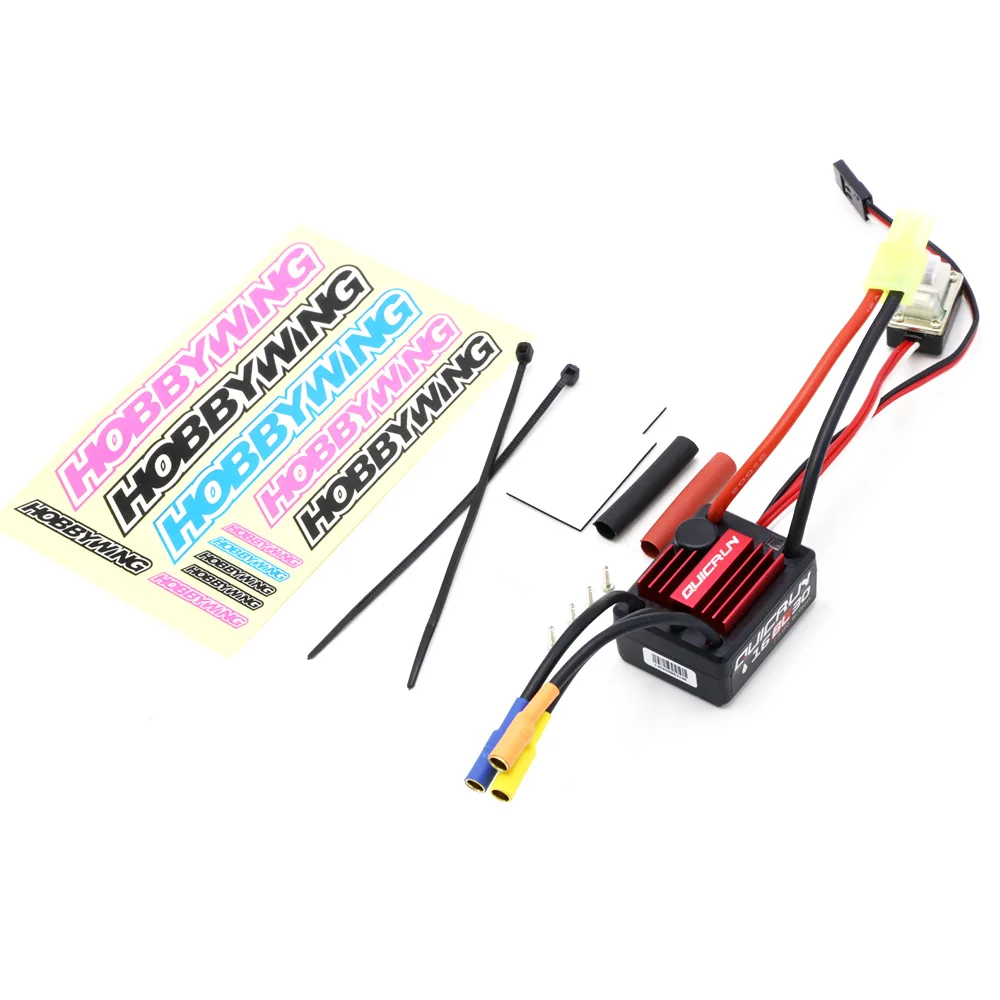 100% Оригинальный Бесщеточный Регулятор Скорости Hobbywing quirun 16BL30 30A для 1/16