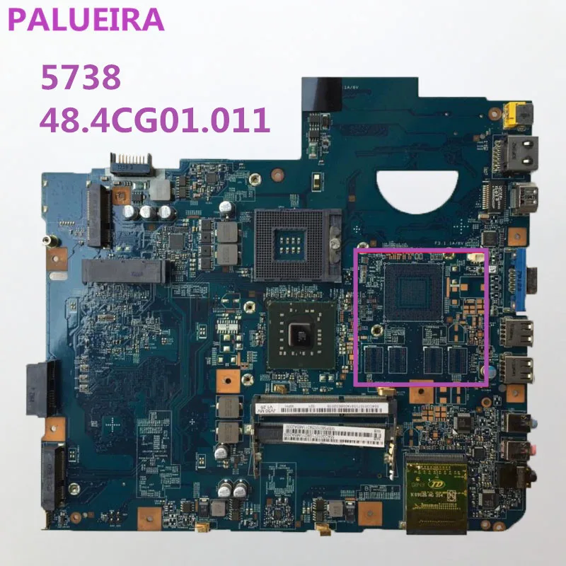PALUBEIRA для acer Aspire 5738 материнская плата 48.4CG01.011 MB. P5601.005 полностью протестировано Быстрая