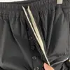 Owen Seak Men Casual Harem Shorts Gothic Men's Sweatpants Summer Hip Hop High Sweater Women Loose Black Shorts Size XL 5
