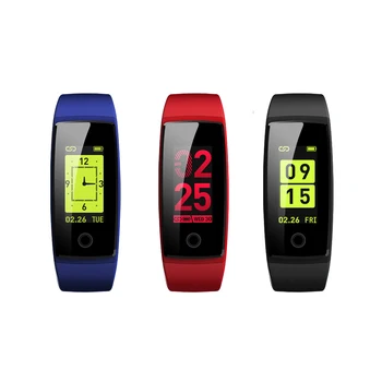 

LS Heart Rate Smart Wristband IP67 Waterproof Color Smart Bracelet Sport Step Sleep Monitoring Blood Pressure Bracelet V10