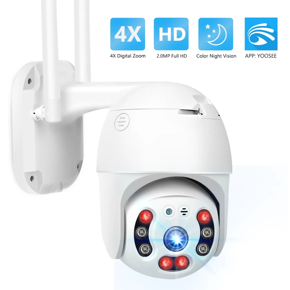 IP камера ZILNK уличная Беспроводная с поддержкой Wi Fi 2 МП 1080P|Камеры видеонаблюдения|