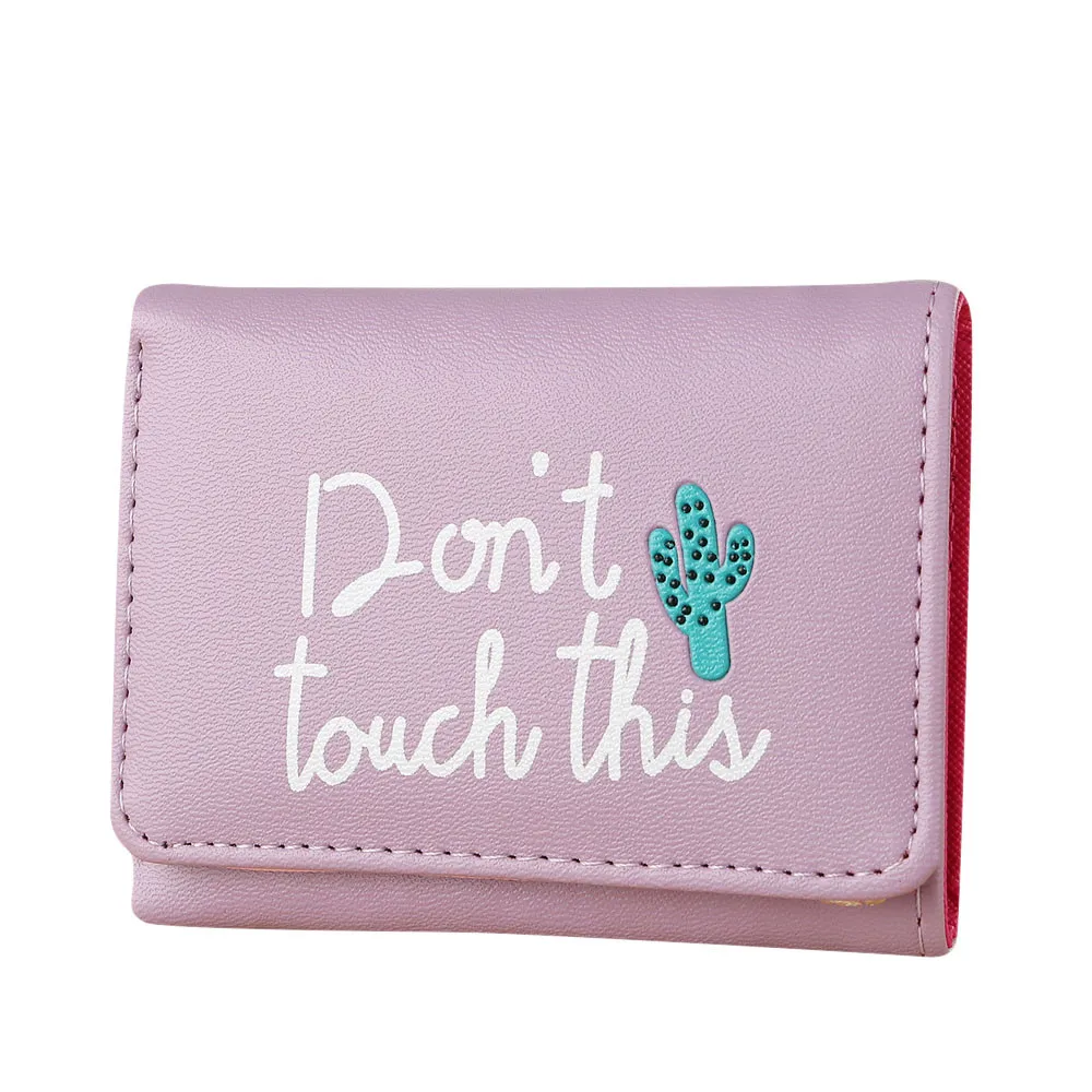 Women Wallets Fashion Small Wallet PU Matte Leather Purse Female Short Wallet Coin Clutch Coin Purse Credit Card Handbag#1119