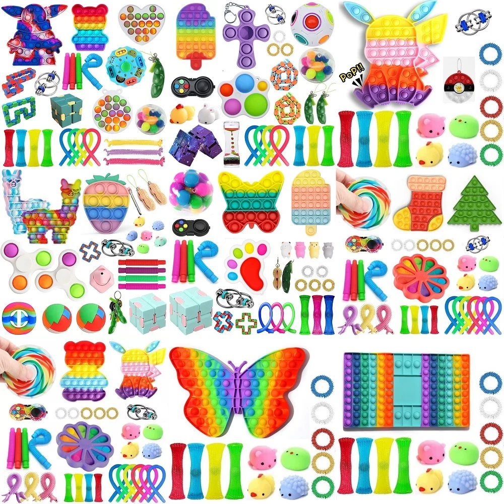 148DesignsFidgetToySetBoxSensoryFidgetToysPackforKidsAdults