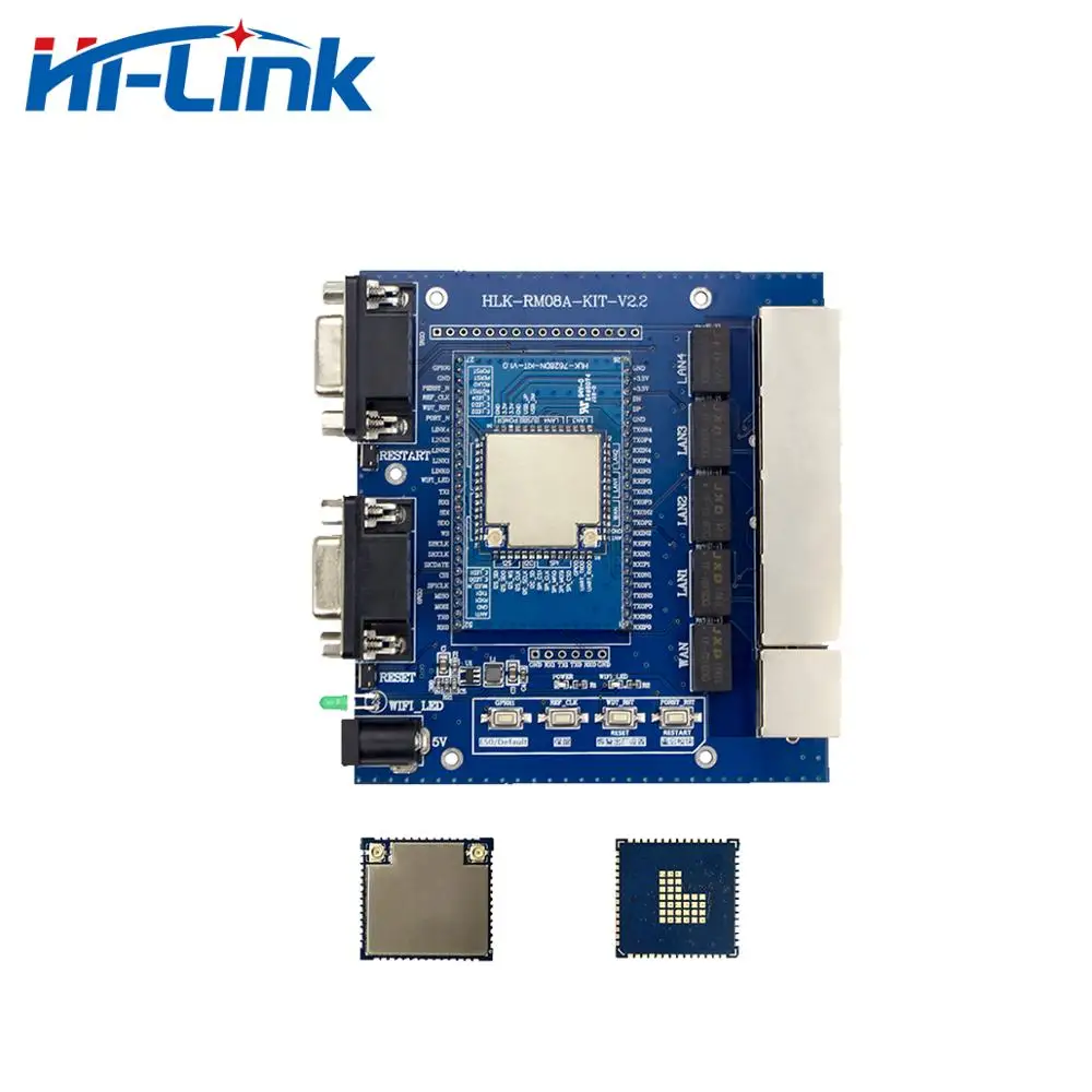 Бесплатная доставка MT7628D/AN модуль Стартовый набор Openwrt с тестовой платой двойной разъем IPEX|Комплекты умного