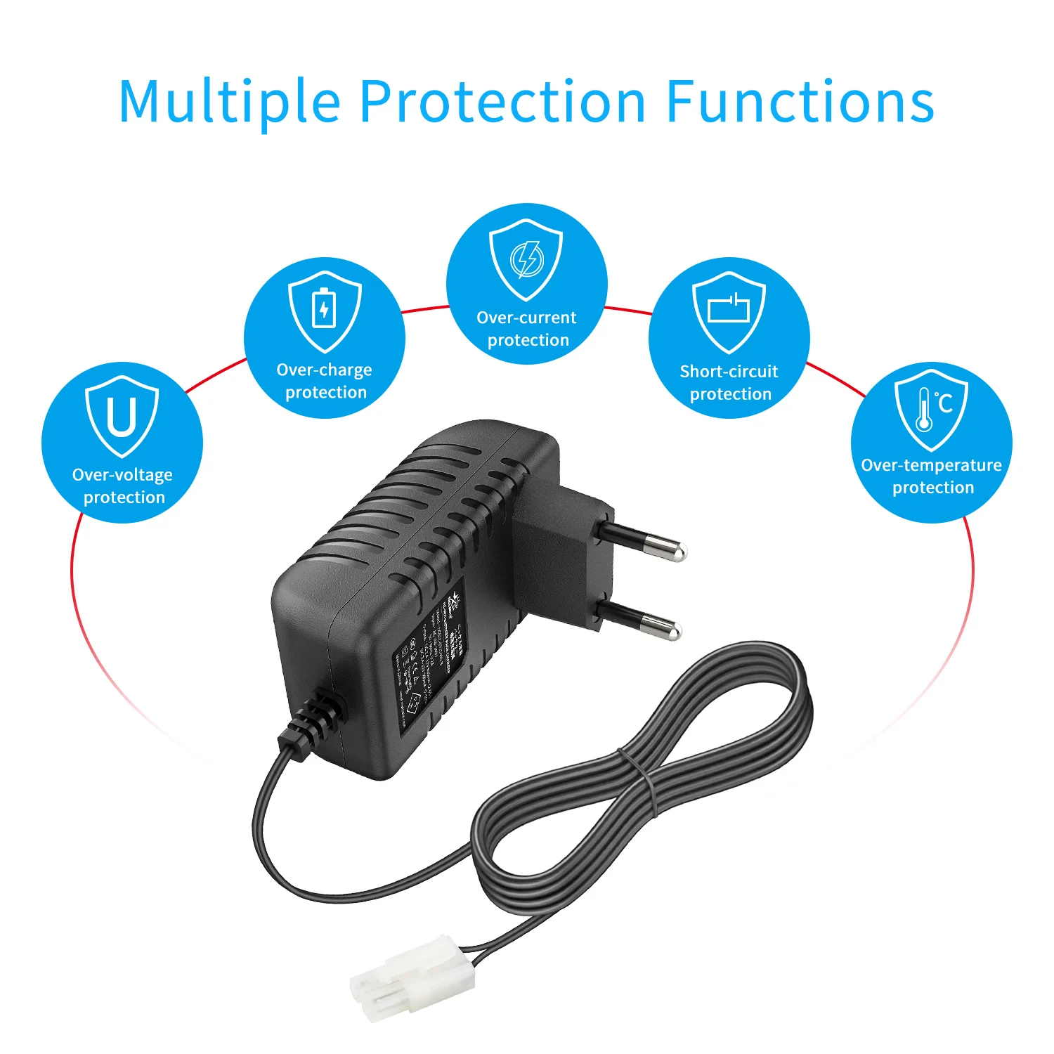 7.2V 8.4V 9.6V NIMH Battery Charger 2-10S Airsoft RC Car battery Tamiya Mini Tamiya Connector