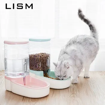 

3.8L Large Capacity Pet Cat Dog Automatic Water Drinker Feeder Pet Dog Cat Filter Drinker Food Water Bowl Pet Capacity Dispenser