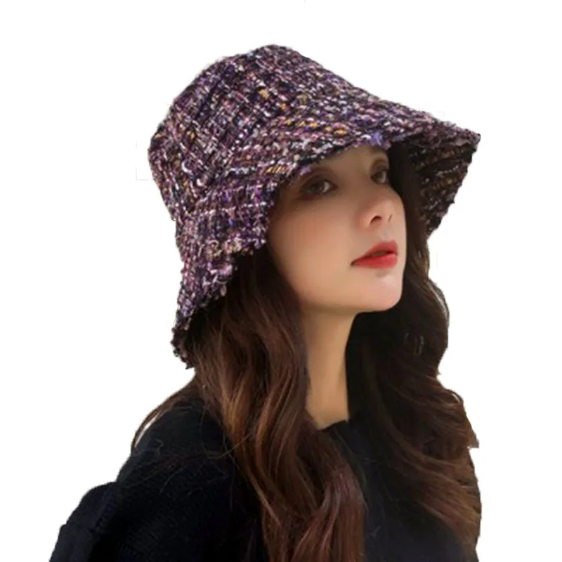 Новые модные пестрые цветные осенне-весенние женские шляпы для защиты от солнца, для путешествий, для охоты, Панамы, рыбалки