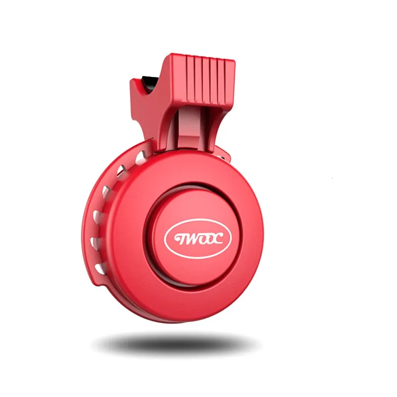 Rechargeable Waterproof Electronic Bicycle Horn Loud Volume Cycling Handlebar Electric Bike Ring Mini Alarm Bells