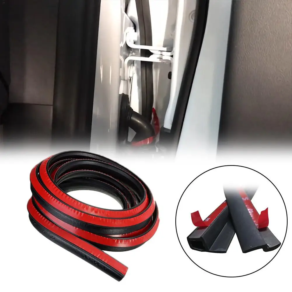 Professional Door Seal Strip Kit Soundproof Rubber Waterproof Draft Seal Strip Wind Noise Reduction Kit For Tesla Model 3