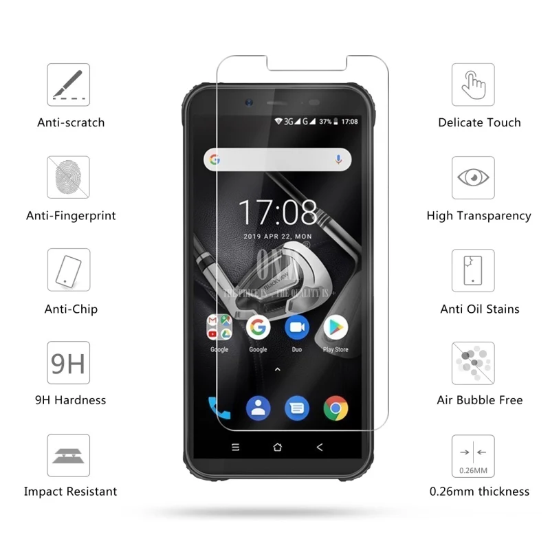 10 шт. стекло для BLACKVIEW BV5500 PRO защитное стекло 2.5D 9H стекло для BLACKVIEW BV5500 профессиональная защитная пленка