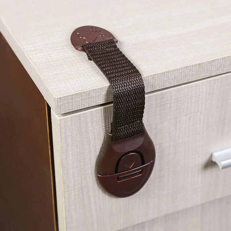 Cabinet Door Drawers Refrigerator Toilet Safety Locks Baby Kids Safety Care Plastic Locks Straps Infant Baby Protection cabinet lock,child lock,safety lock,refrigerator lock,refrigerator door lock