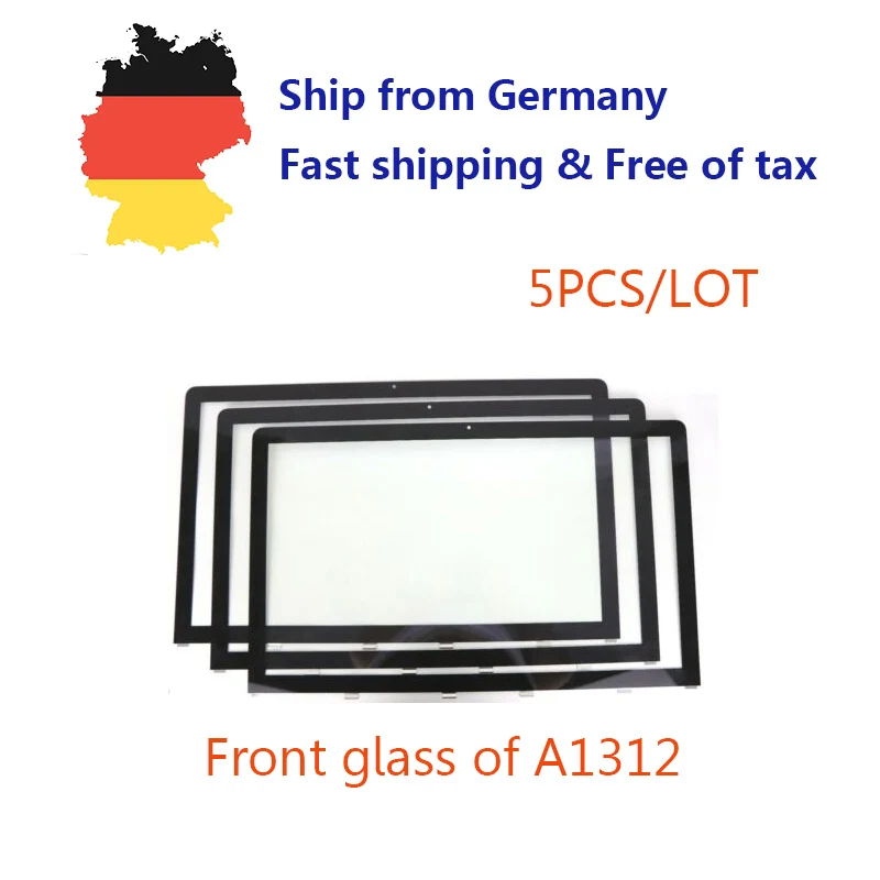 Lotto Di 5 Pezzi Nuovo Vetro Lcd Schermo Frontale In Vetro Per Apple Imac 27 "A1312 Fine 2009 Metà 2010