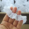2CM Wide White Cotton Embroidered Elastic Lace Cord Clothing Collar Cuffs Lace Edging Trim Decor DIY Dress Sewing Splice Supply ► Photo 2/3