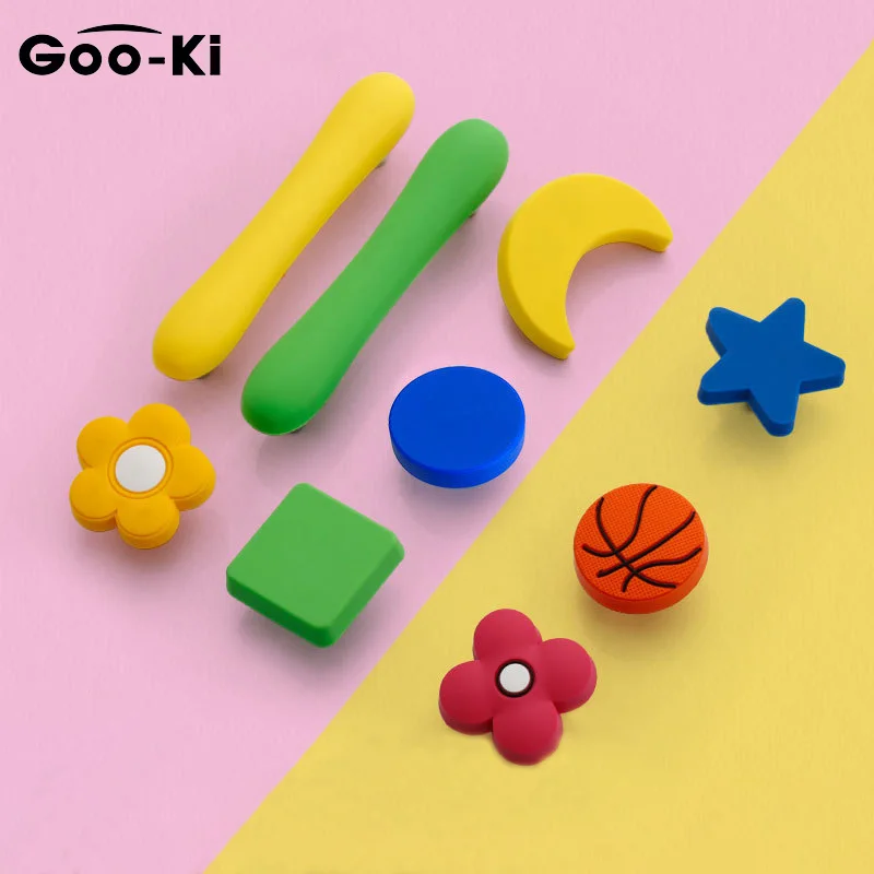 Goo-Ki мультфильм детская комната кабинет ручки Луна Звезда мебель облако ящика