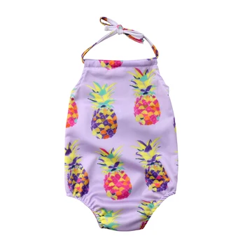 

New Baby Girls Pineapple Swimwear Kids Swimming Suit Beachwear Swimsuit Clothes
