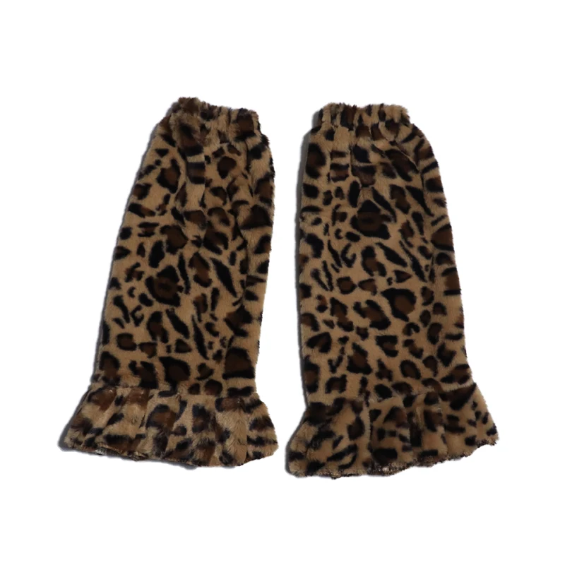 Leopard Leg Warmer Standard;One Size
