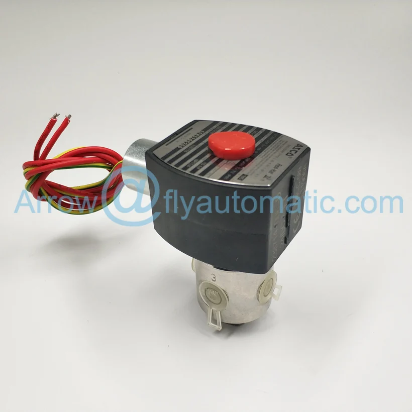 ASCO EF8320G200 3/2 Way 1/" NPT нормально открытый Соленоидный клапан из нержавеющей стали