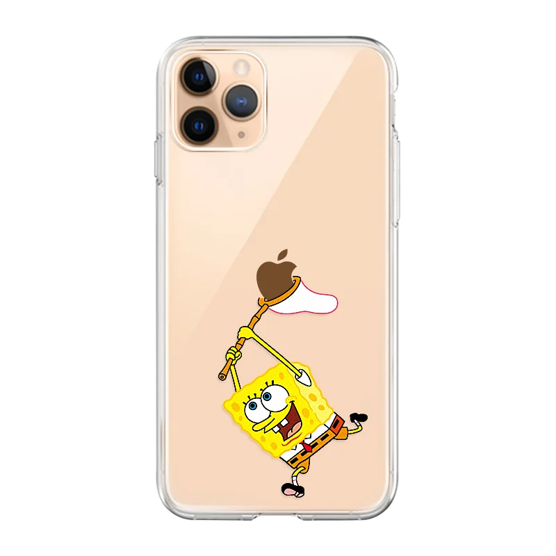 Забавный мультяшный чехол для телефона для iPhone 11 Pro 11Pro Max чехол с рисунком кота из мультфильма Мягкий силиконовый чехол из ТПУ для iPhone11 Pro Max