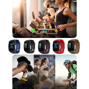 

Q11 Smart Watch Color Screen Smart Sports Bracelet Fitness Tracker Heart Rate Monitor Multiple Sports Model Smart Wristwatch