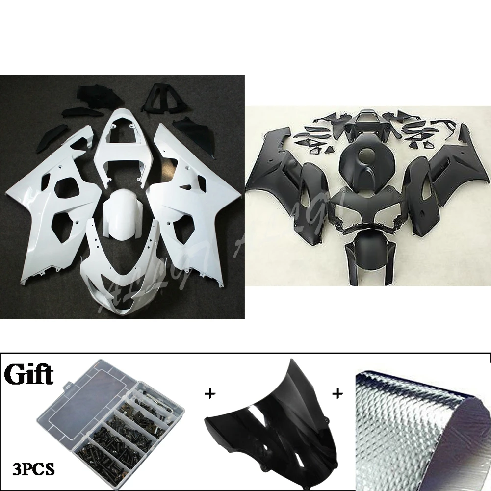 ABS инъекции обтекателя комплект тело работы для Suzuki GSXR600 GSX-R 750 2004 2005 K4