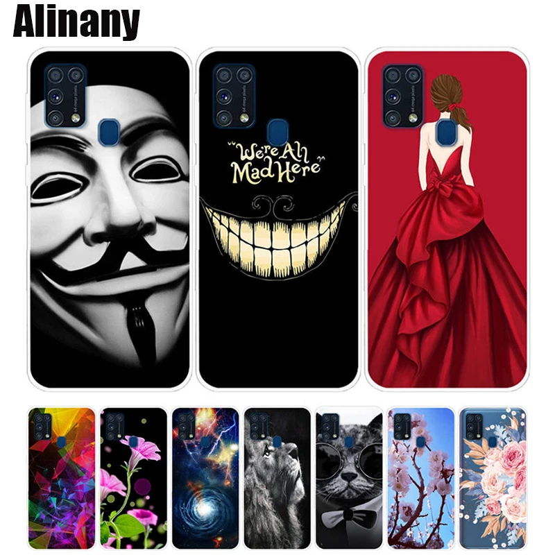 Soft Case For Samsung Galaxy M31 Cover Painted Silicone Tpu Back Cover