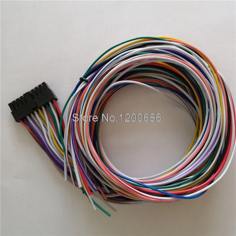 2PIN 18AWG 30 см 5557 Micro-Fit 4,2 Mini-Fit Jr. Корпус гнезда 2x1pin 39012020 2 pin Molex 4,2 2* 1pin 2 p жгут проводов