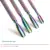 TP 2 Way Rainbow Нержавеющая Сталь Гвоздь Кутикула Толкатель Пинцет Nail Art Files УФ Гель Лак Удалить Маникюр Уход Паз Чистый Инструмент