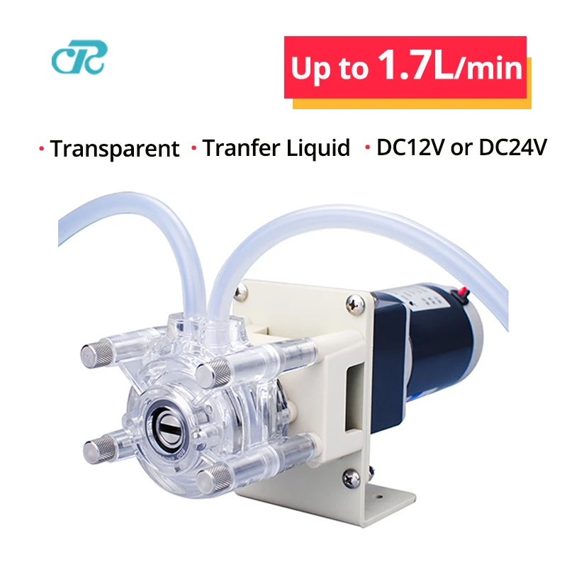 Peristaltic Pump Max 1780ml/min Dosing Pump for WasteWater Precision