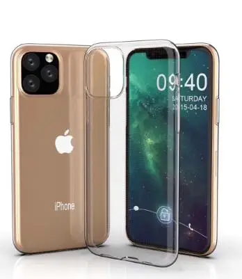 Прозрачный Мягкий ТПУ чехол для телефона 11 Pro Max 7 8 6 6s Plus 7Plus 8Plus X XS MAX XR 5 5S SE |