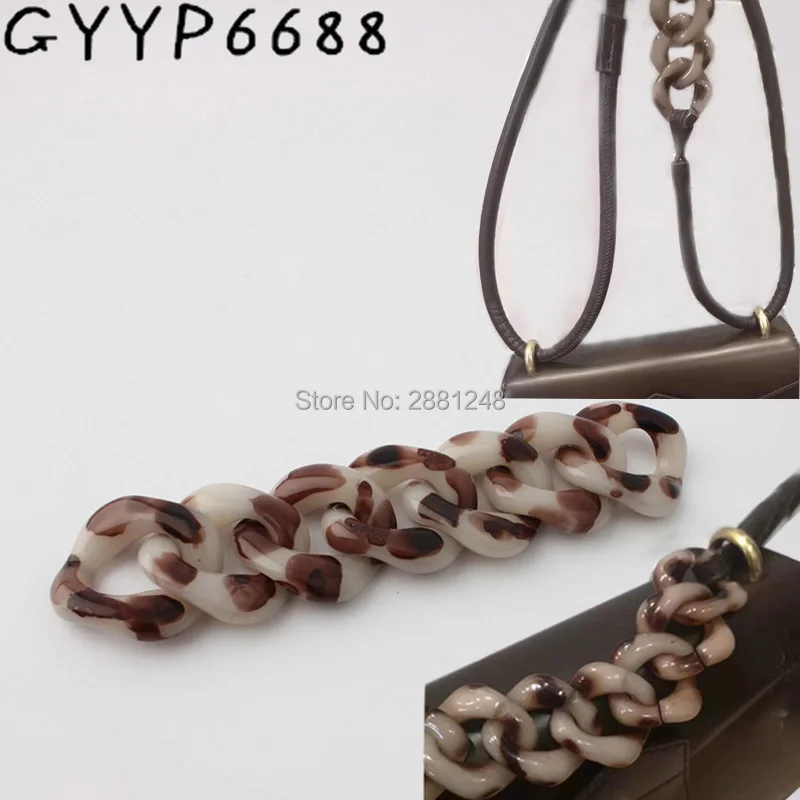 Универсальная ручка цепочка из смолы с затвором для сумочки тяните о сумки на