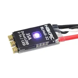 HAKRC BLHeli_32 Bit 35A 2-5S ESC встроенный светодиодный Поддержка Dshot1200 Multishot для FPV RC Дрон самолет часть Аксессуар