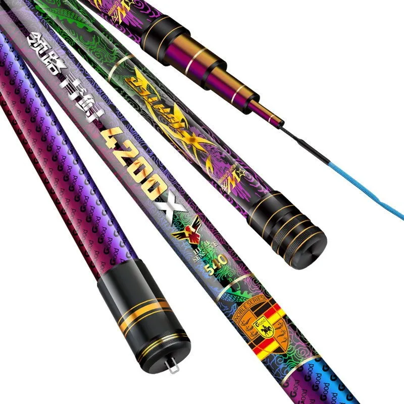 Sturgeon Fishing Rod 4200 X Big Fish Rod High Carbon Rod Super Light