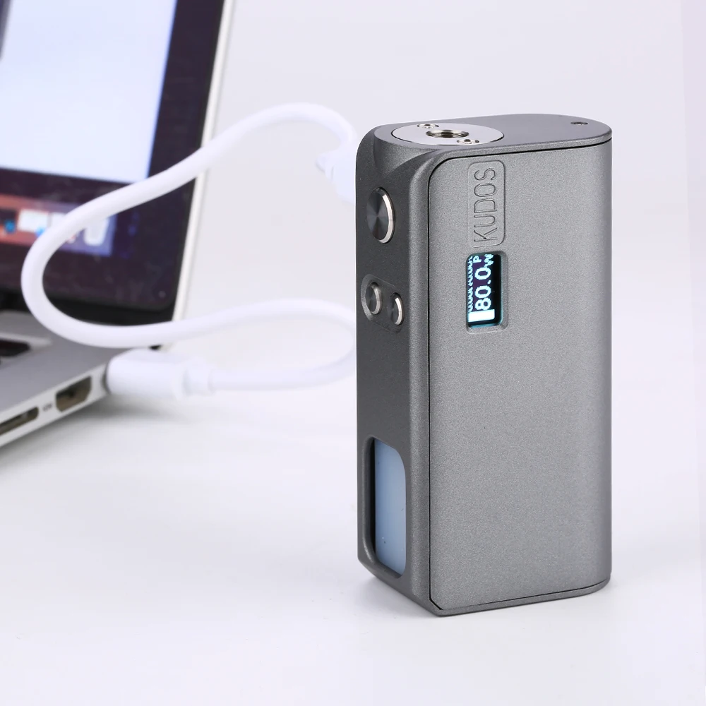 Hippovape Kudos 80 Вт Squonker мод мощность от одной 18650 батареи и 7,5 мл бутылка слайд-к-заправка коробка мод VS Drag 2/gen