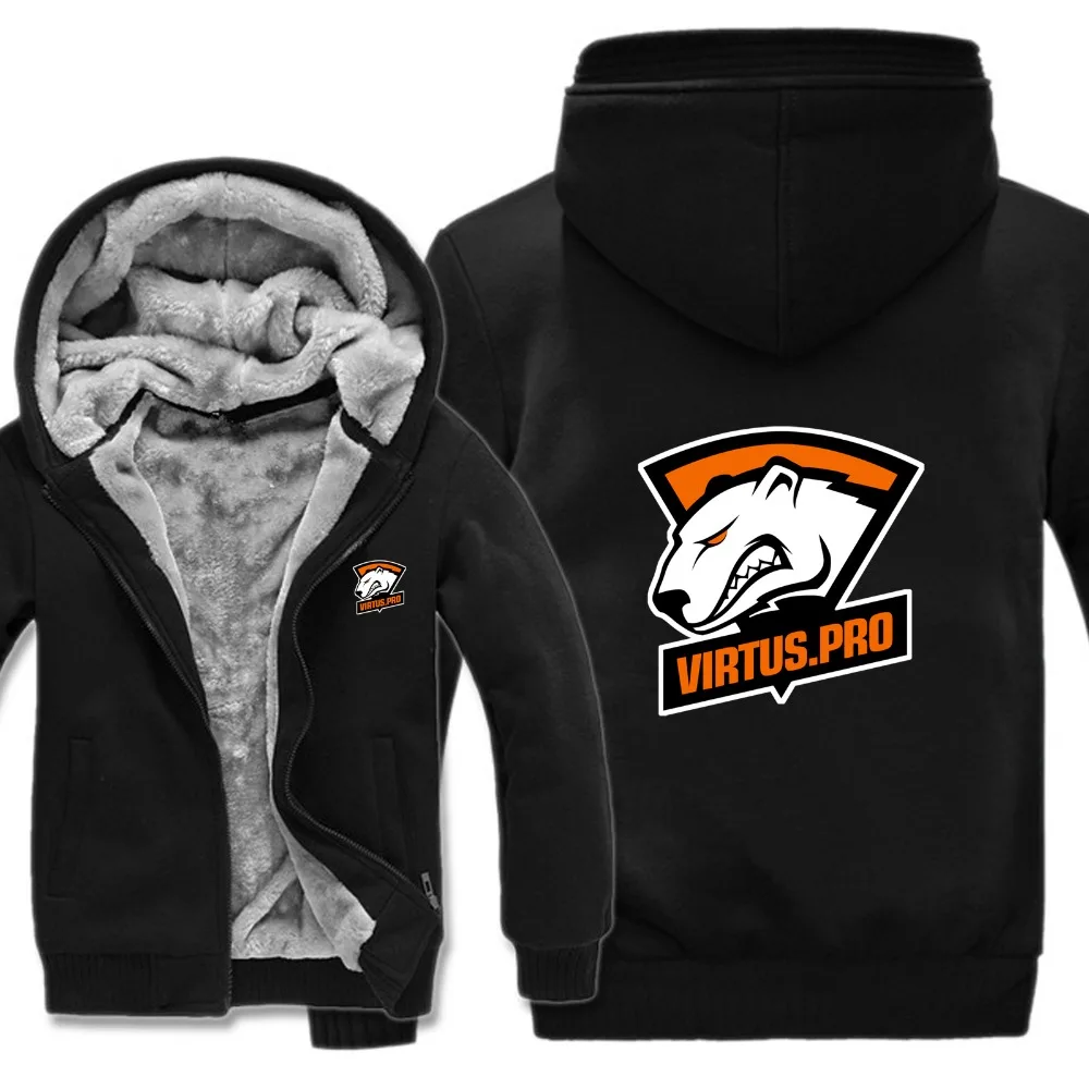 DOTA2 Team Secret Virtus. Pro толстовки зимние мужские модные шерстяные подклад куртки Virtus. Pro толстовки мужские пальто