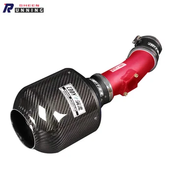 

Universal Car Automobile Racing Car Cold Air Intake System Modified Turbo Carbon Fiber Mushroom Head High Flow Style Air Filters