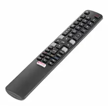 Controle remoto inteligente, substituto de controle remoto universal de tv para tcl 49c2us 55c2us 65c2us 75c2us 43p20us de alta qualidade r