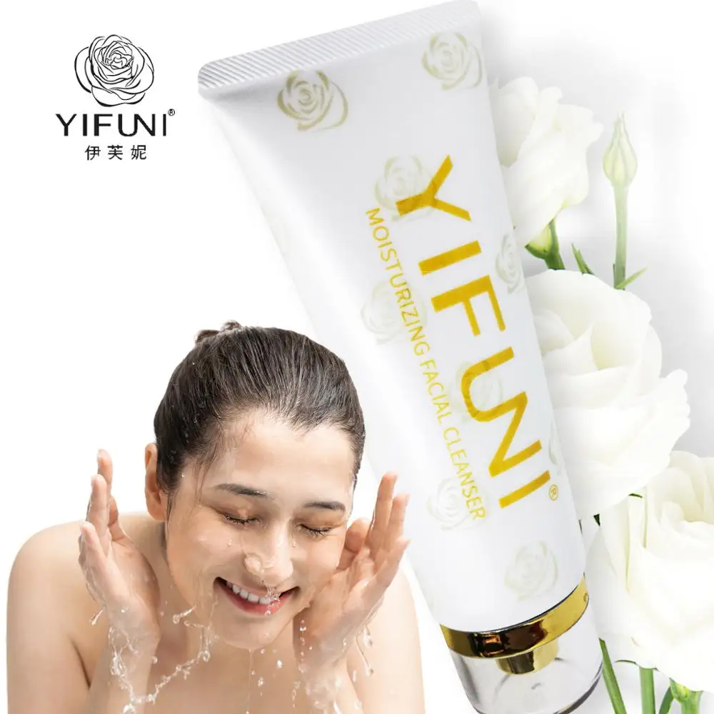 Facial Wash Face Care Brush Korean Cosmetics Cleansing Foam Scrub