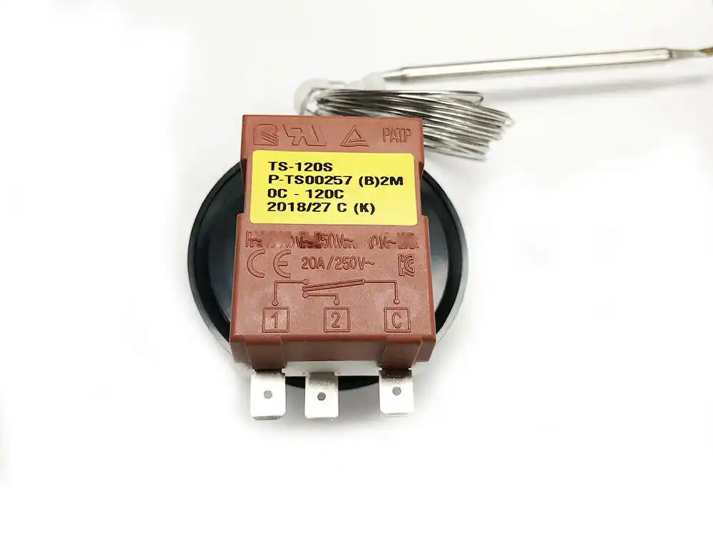 77 MGB electric radiator fan thermostat with three wires MGB & GT