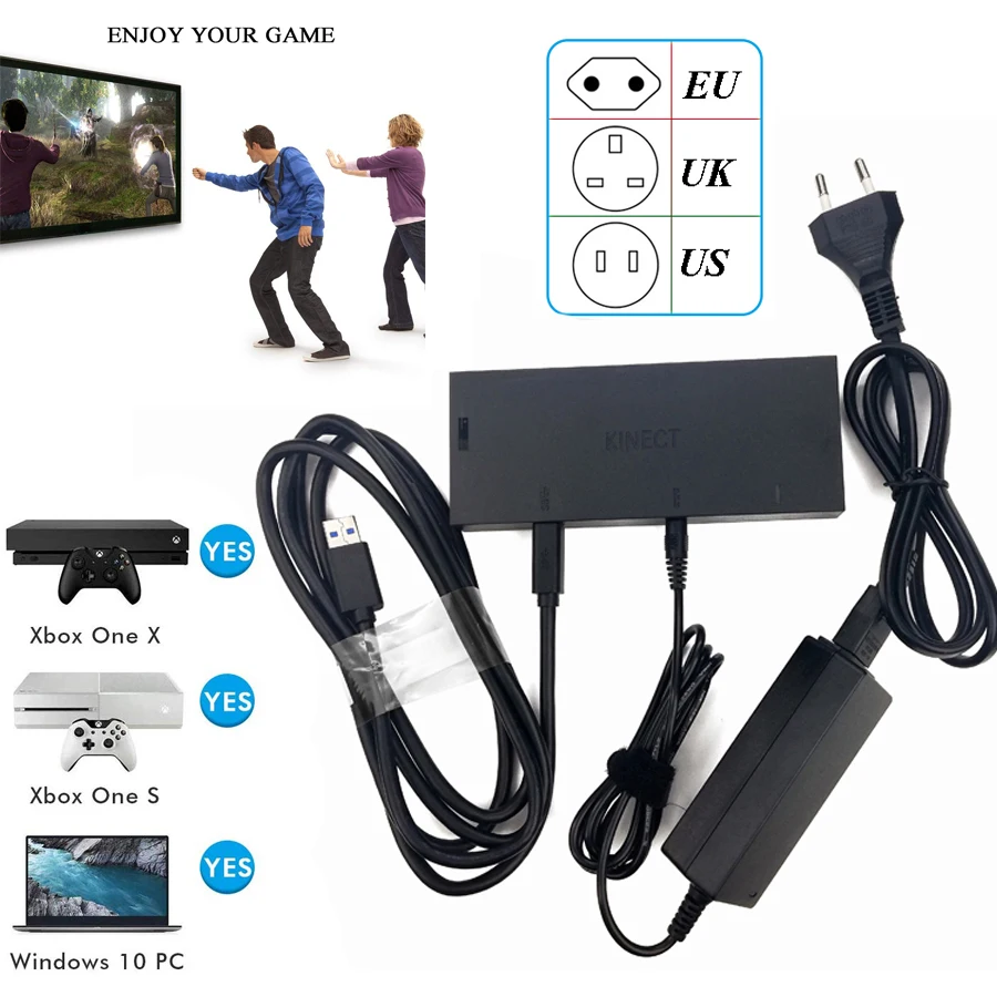 Оригинальный Kinect 2 0 Версия датчик адаптер питания для Microsoft XBOX One S/X сенсор Xbox one