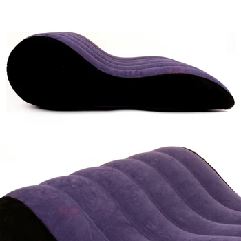 Sexy Inflatable Sofa S Shape Sex Love Bed Pillow Chair Pad Furniture Toys Couples Adults Games Cushion Assist Posture Supplies 4