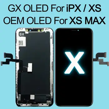 

Replacement For iPhone X OLED LCD Display Digitizer Assembly For iphonex LCD Screen For iPhone XS MAX LCD Amoled 3D Touch