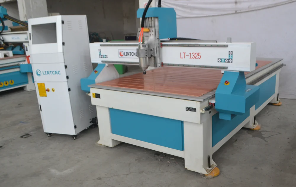 Вакуумный стол 4 осевой деревообрабатывающий Гравировальный фрезерный станок 1325