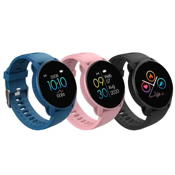 

W9 Smart Bracelet Women Watch Sports Mode Sleep Time Monitor Heart Rate Monitor Full Touch Screen Waterproof