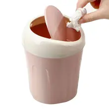 Автомобильная корзина для мусора прокатная крышка ведро автомобиль-Стайлинг мусорная банка мини универсальный контейнер для хранения мусора авто аксессуары