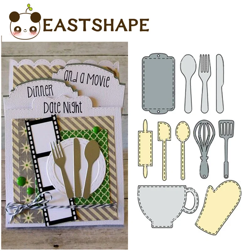 

Eastshape Baking Dies Metal Cutting Dies New 2019 for Card Making Scrapbooking DIY Album Decor Paper Craft Stencil Die Cut