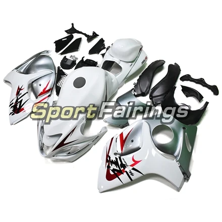 Cowlings для Suzuki GSXR1300 Hayabusa 08 09 10 11 12 13 14 15 16 панелей пластиковые литья под давлением тела работы Autobike Обтекатели белый серый