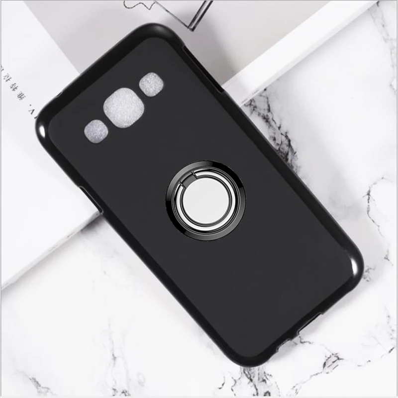 Кольцо-держатель для Samsung Galaxy E5 мягкий силиконовый чехол из ТПУ E500F E500H E500HQ E500M E500F/DS