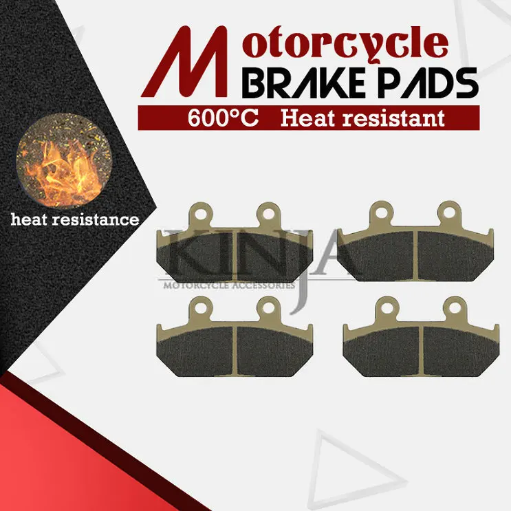 Аксессуары для мотоциклов Мото передние тормозные колодки для HONDA VFR750 Interceptor 86-87 GL1500 Goldwing 1988-1989