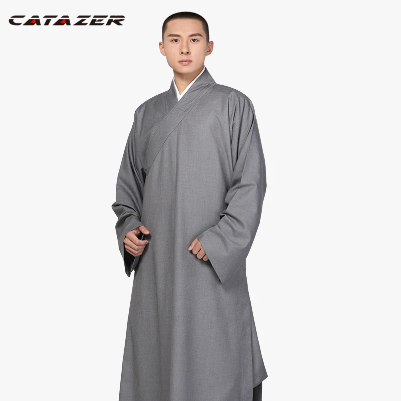 

Traditional Chinese Kung Fu Suit Wudang Shaolin Monk Robe Tai Chi Martial Arts Uniforms Custom Service