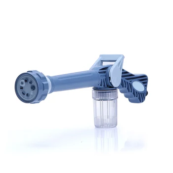 

8 In 1 Jet Spray Gun High Pressure Water Gun Soap Dispenser Garden Watering Hose Nozzle Car Washing Tool Light weight New